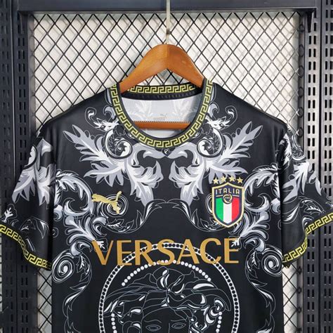 italy x versace jersey|italy x versace black jersey.